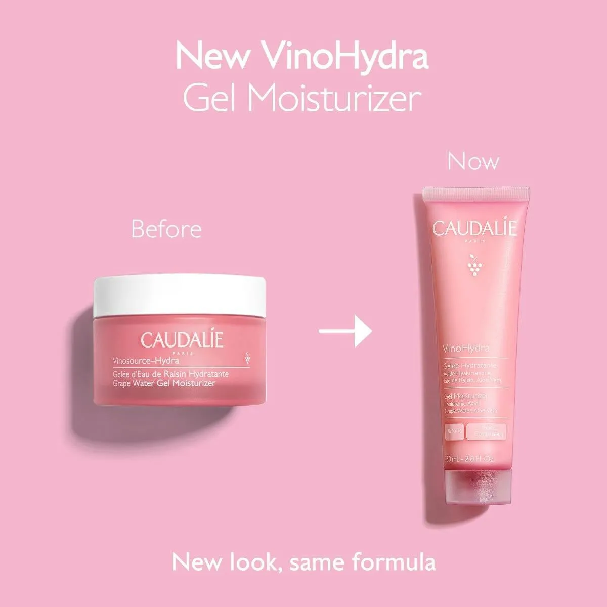 VinoHydra Gel Moisturizer with Hyaluronic Acid   Aloe Vera