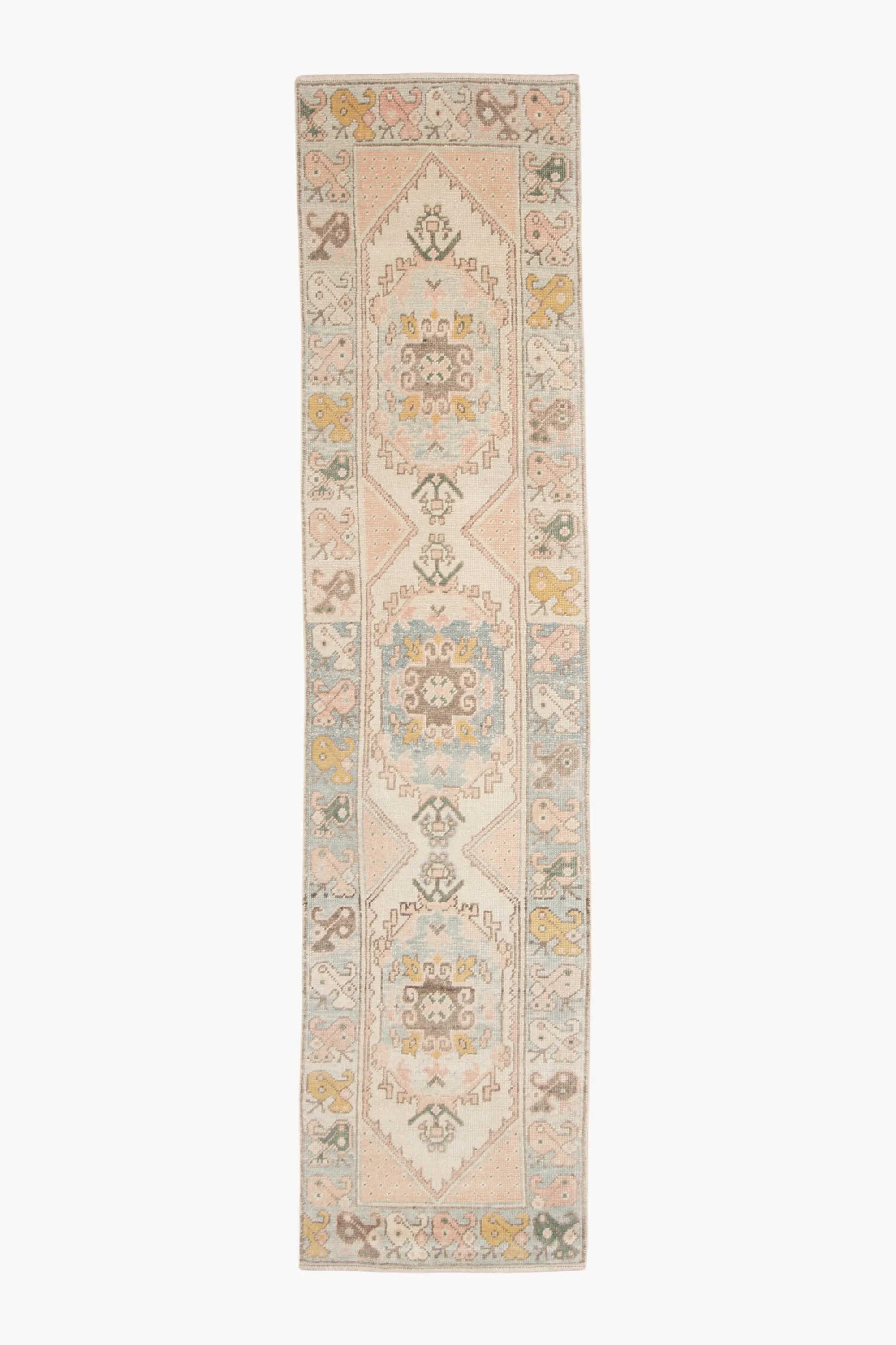 Vintage Turkish Anatolian Runner Rug No. 346 | 2'9 x 11'2