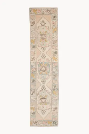 Vintage Turkish Anatolian Runner Rug No. 346 | 2'9 x 11'2