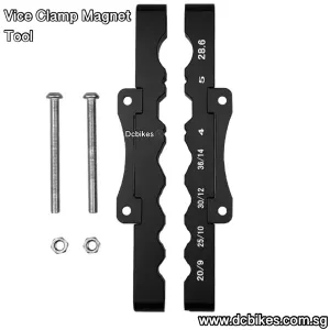 Vise Clamp Insert Jaw With Multi Grooves Holder For Hub Seatpost Pedals Axle Spindle Fork Steering Tube etc