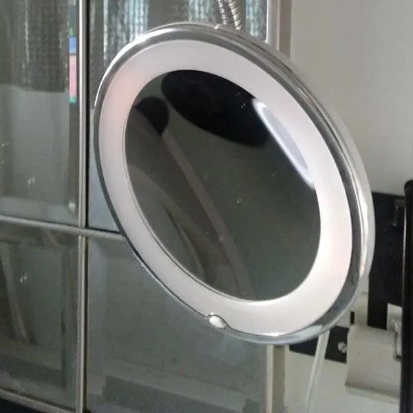 Wall-Mount Makeup Mirror
