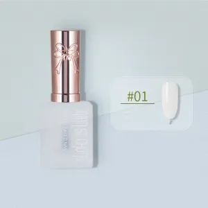 Water-based peel-off nail polish that can be peeled and dried without baking