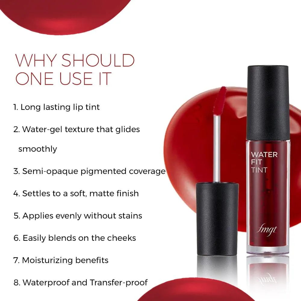 Water Fit Lip Tint - Red Signal