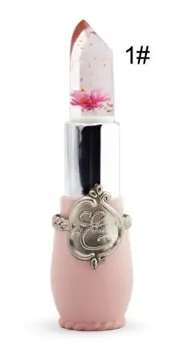 Waterproof Flower Lipstick: Long-lasting Color-changing Jelly Lip Balm