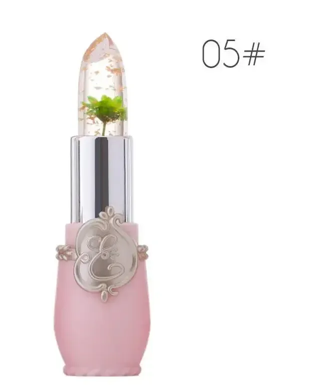 Waterproof Flower Lipstick: Long-lasting Color-changing Jelly Lip Balm