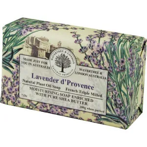 Wavertree & London  Lavender D'Provence Bar Soap , 7.0 oz