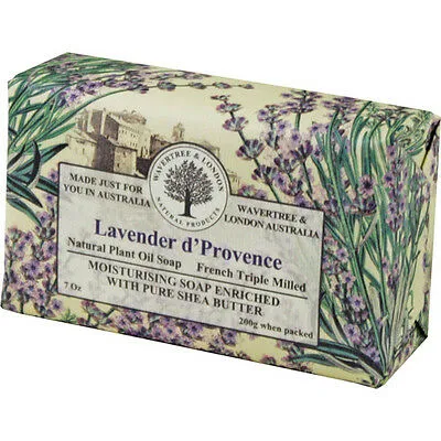 Wavertree & London  Lavender D'Provence Bar Soap , 7.0 oz