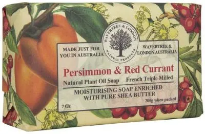 Wavertree & London Persimmon & Red Currant Bar Soap , 7.0 oz