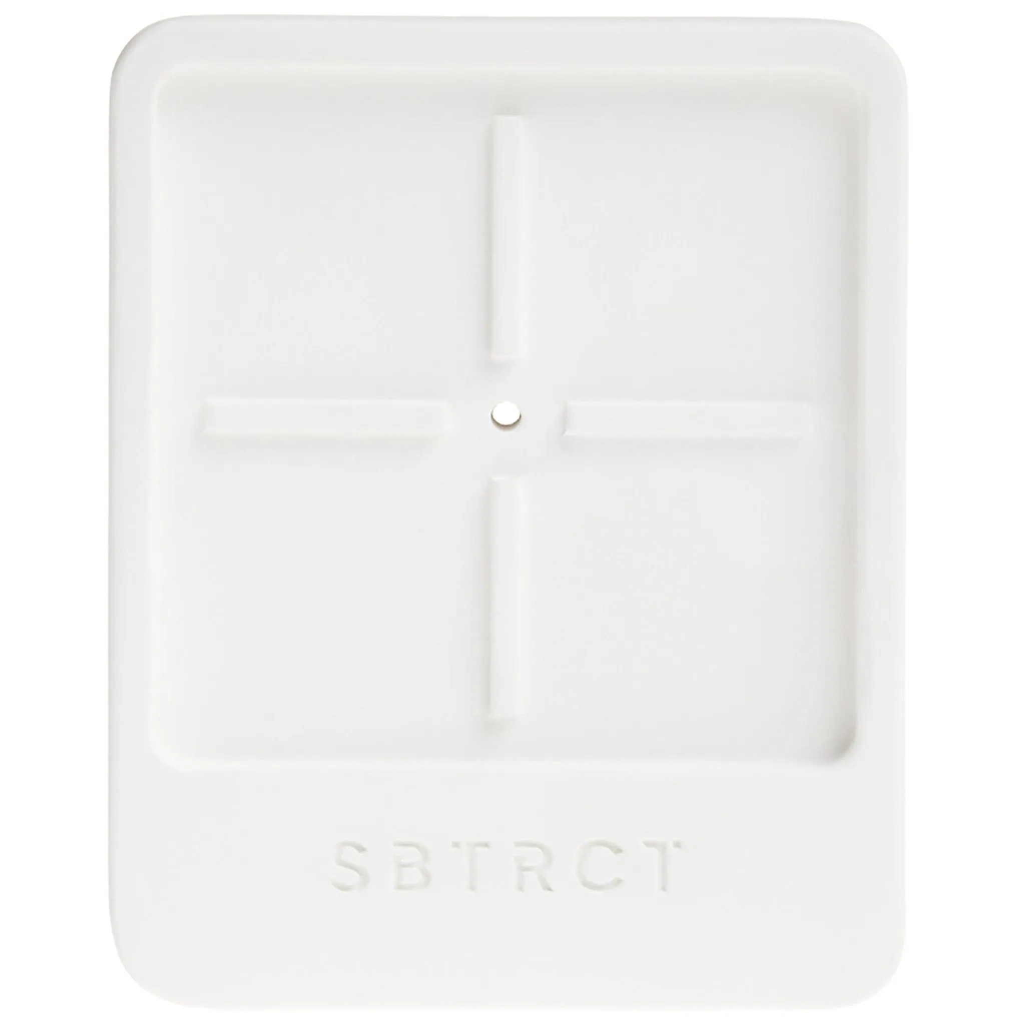 *White Diatomite Dish for Makeup Melt