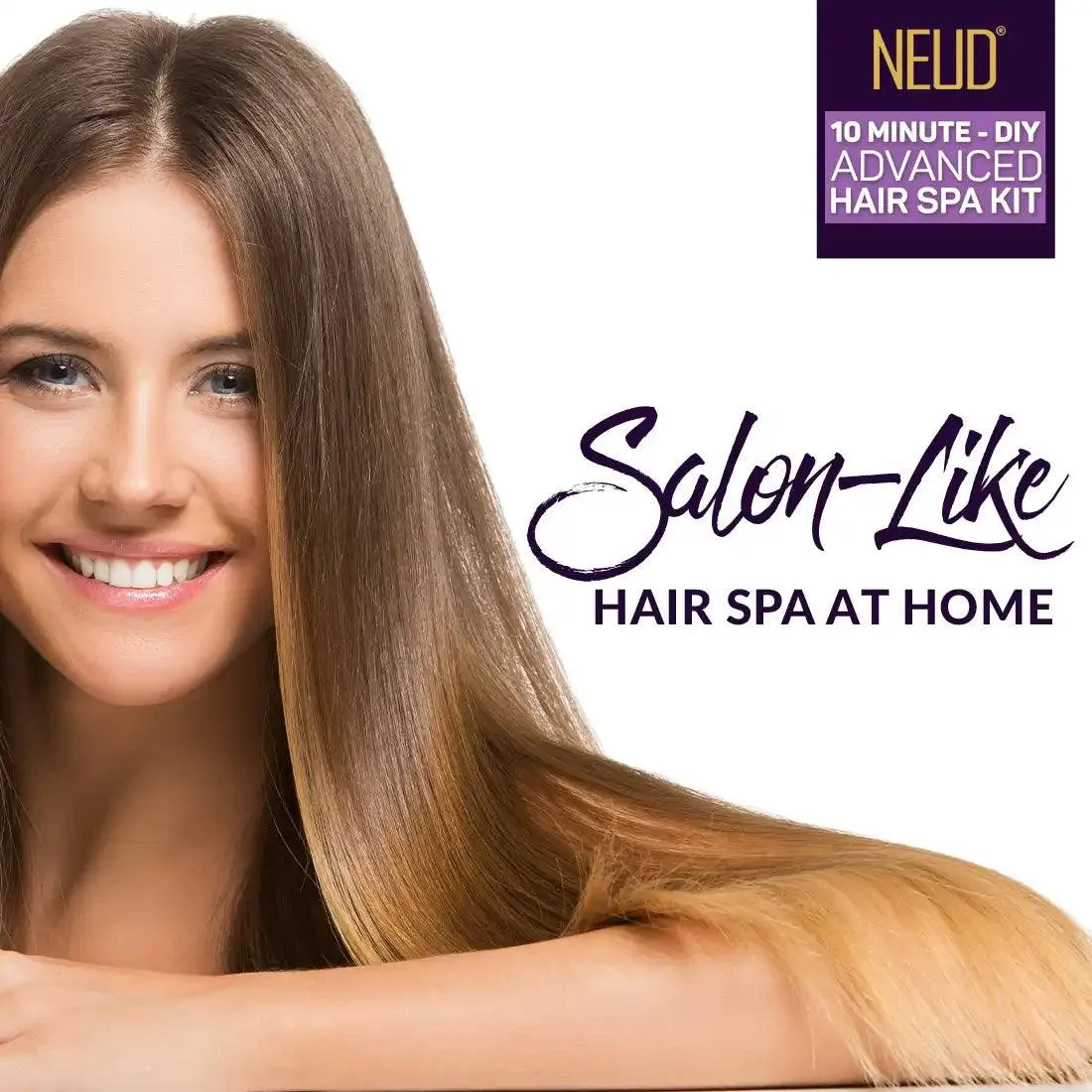 Wholesale | B2B | Bulk Order - NEUD 4-Step DIY Advanced Hair Spa Kit 100 Units (40g Each)