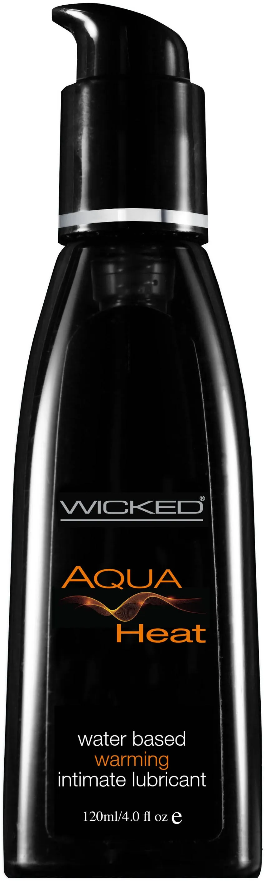 Wicked Aqua Heat Water Based Warming Lubricant 4.0 Oz
