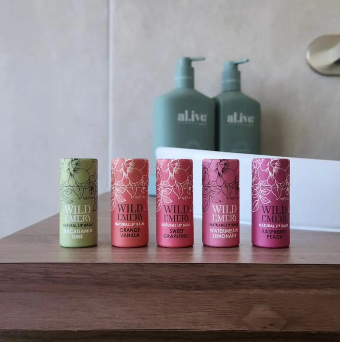 Wild Emery Natural Lip Balms