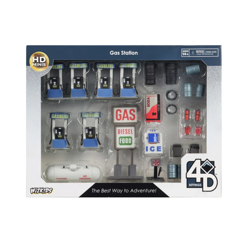 Wizkids 4D Setting Gas Station