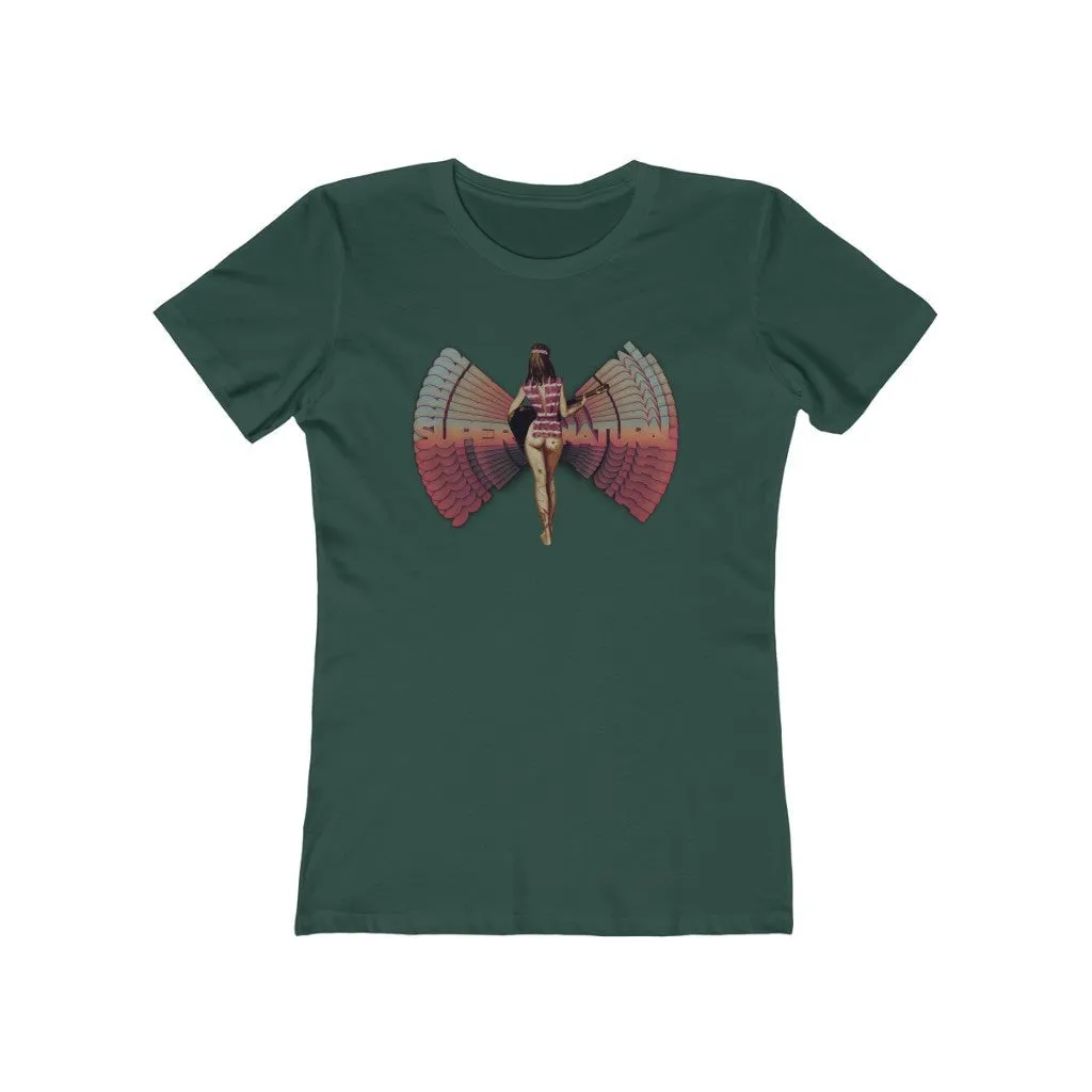 Womens Super Natural T-Shirt - Hippie Chick Shirt - Spiritual Psychedelic T-Shirts