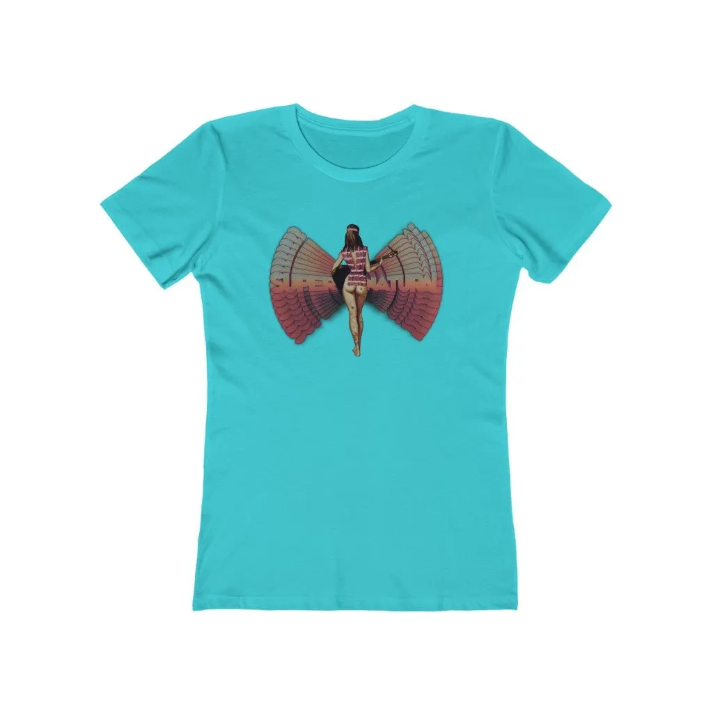 Womens Super Natural T-Shirt - Hippie Chick Shirt - Spiritual Psychedelic T-Shirts