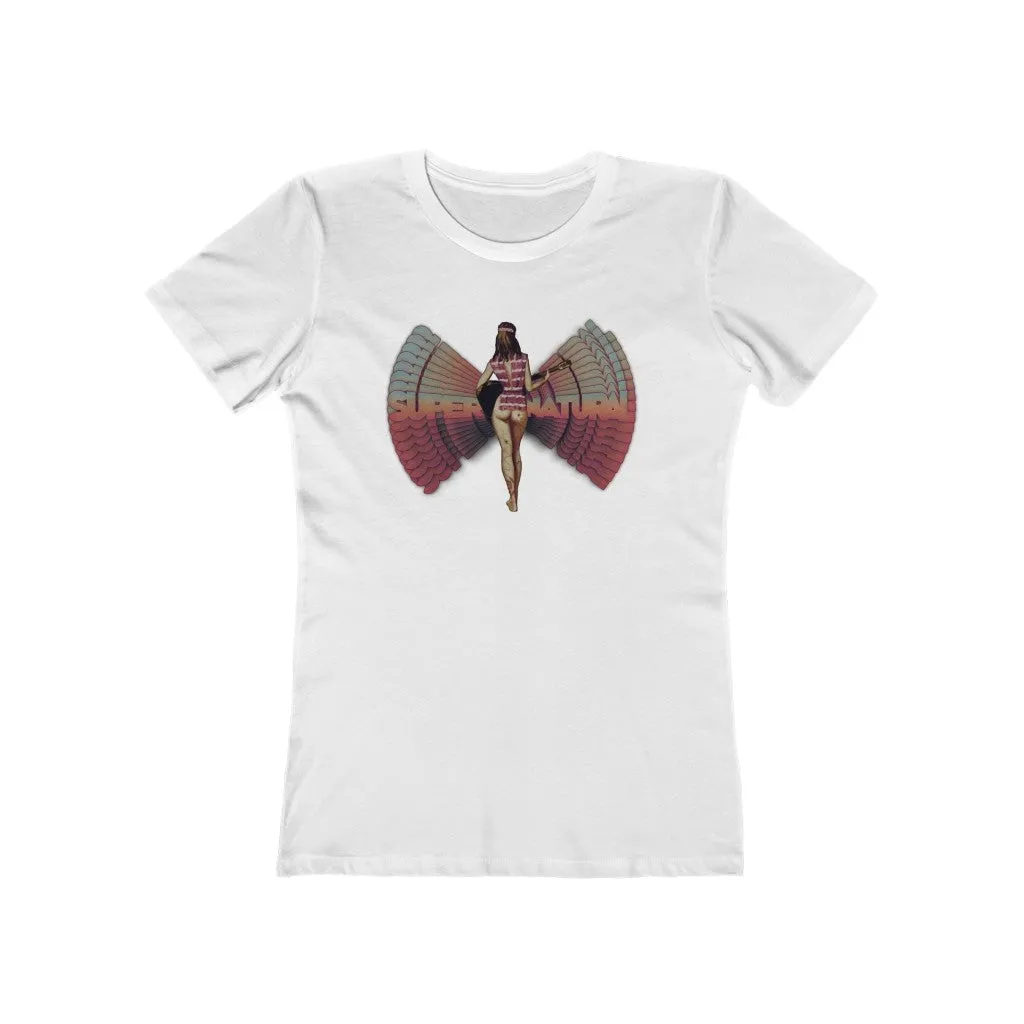 Womens Super Natural T-Shirt - Hippie Chick Shirt - Spiritual Psychedelic T-Shirts