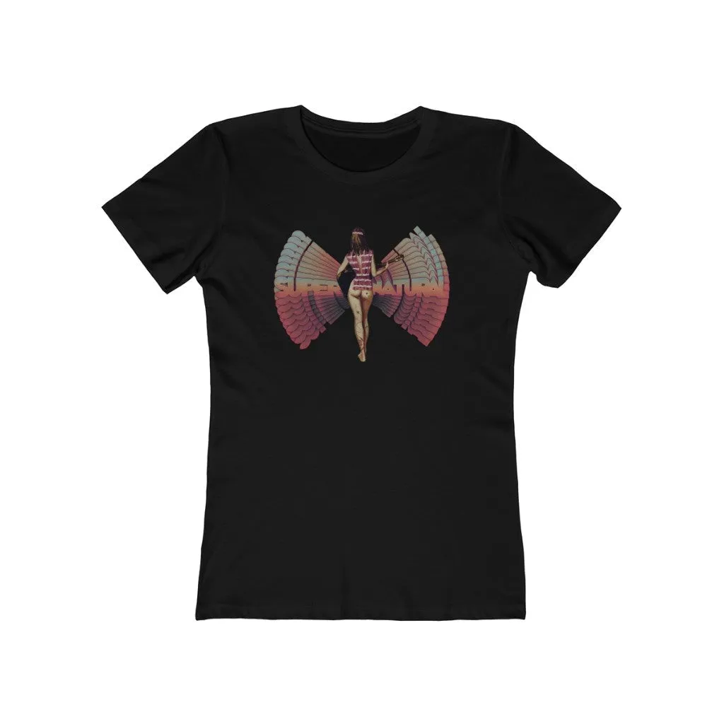 Womens Super Natural T-Shirt - Hippie Chick Shirt - Spiritual Psychedelic T-Shirts