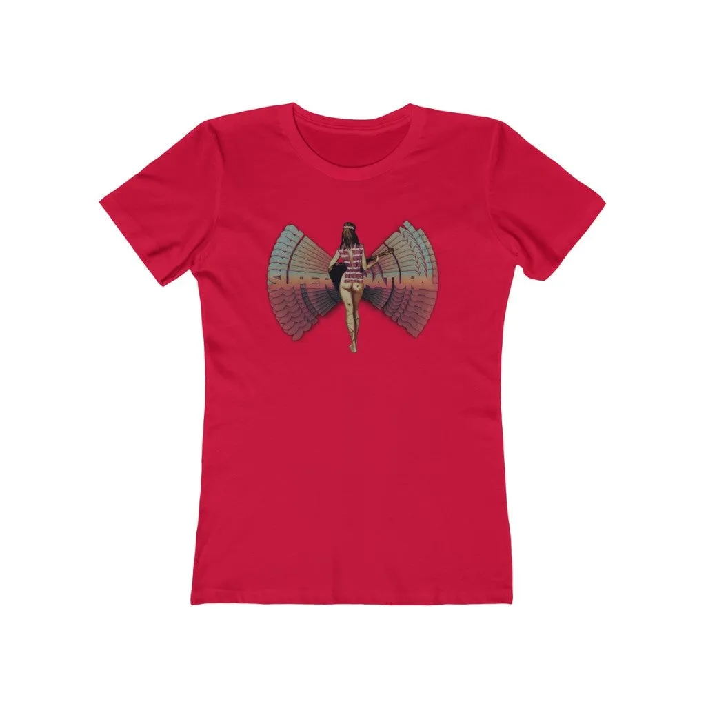 Womens Super Natural T-Shirt - Hippie Chick Shirt - Spiritual Psychedelic T-Shirts