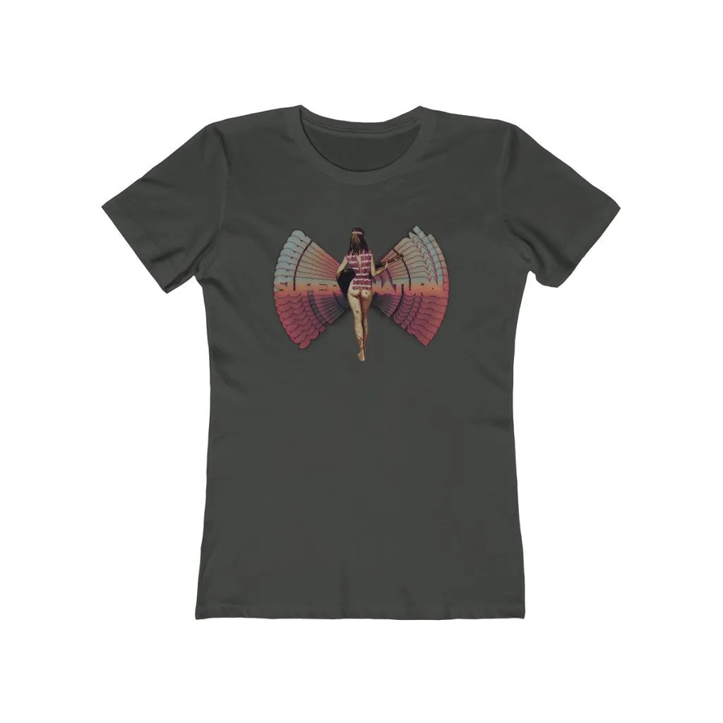 Womens Super Natural T-Shirt - Hippie Chick Shirt - Spiritual Psychedelic T-Shirts