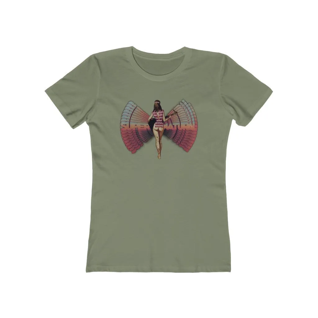 Womens Super Natural T-Shirt - Hippie Chick Shirt - Spiritual Psychedelic T-Shirts