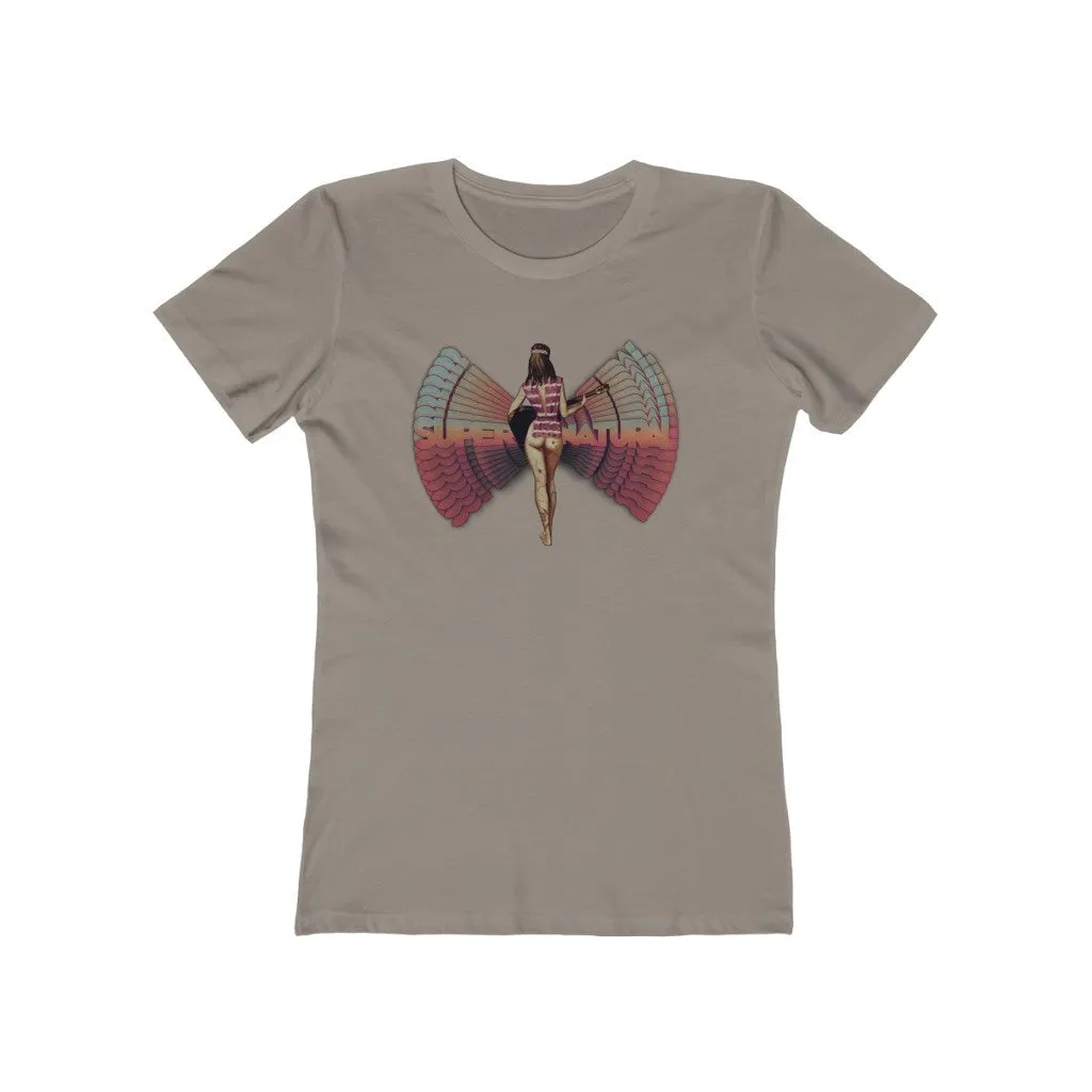 Womens Super Natural T-Shirt - Hippie Chick Shirt - Spiritual Psychedelic T-Shirts