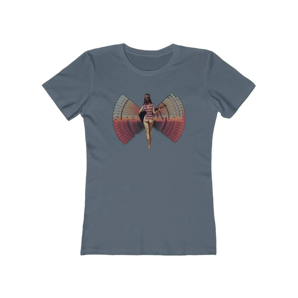 Womens Super Natural T-Shirt - Hippie Chick Shirt - Spiritual Psychedelic T-Shirts