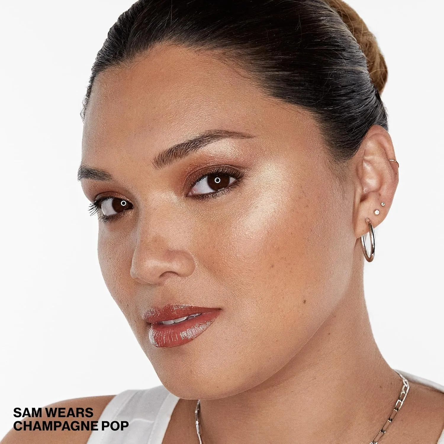 X BECCA Shimmering Skin Perfector Pressed Highlighter | Luminous Glow   Buildable, 0.25 Oz.