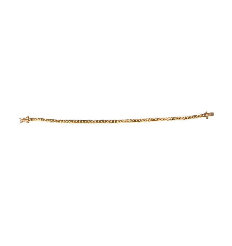Yellow Diamond Diamonique CZ Tennis Bracelet