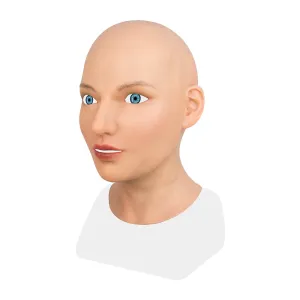 Yennefer Silicone Mask Female Face Handmade Headwear Crossdresser No Makeup