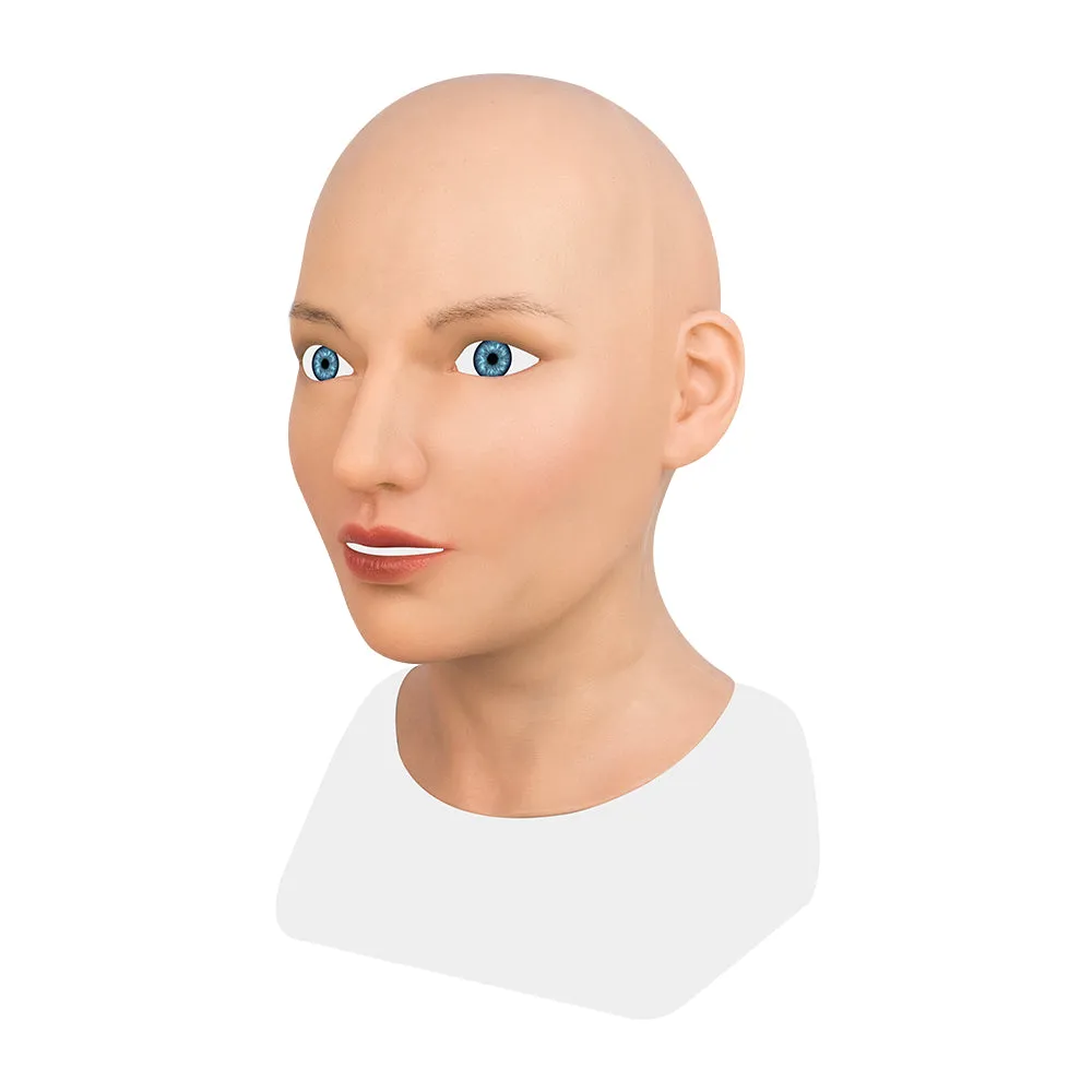Yennefer Silicone Mask Female Face Handmade Headwear Crossdresser No Makeup