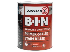 Zinsser B.I.N Primer & Sealer Stain Killer Paint 500Ml